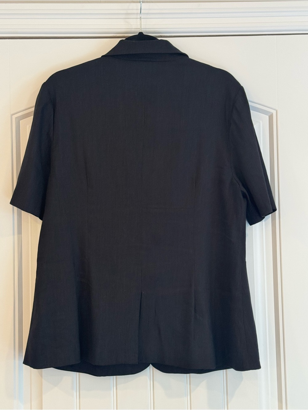 Evereve Women's Black Grayson Short Sleeve Blazer Size Large - Picture 5 of 8